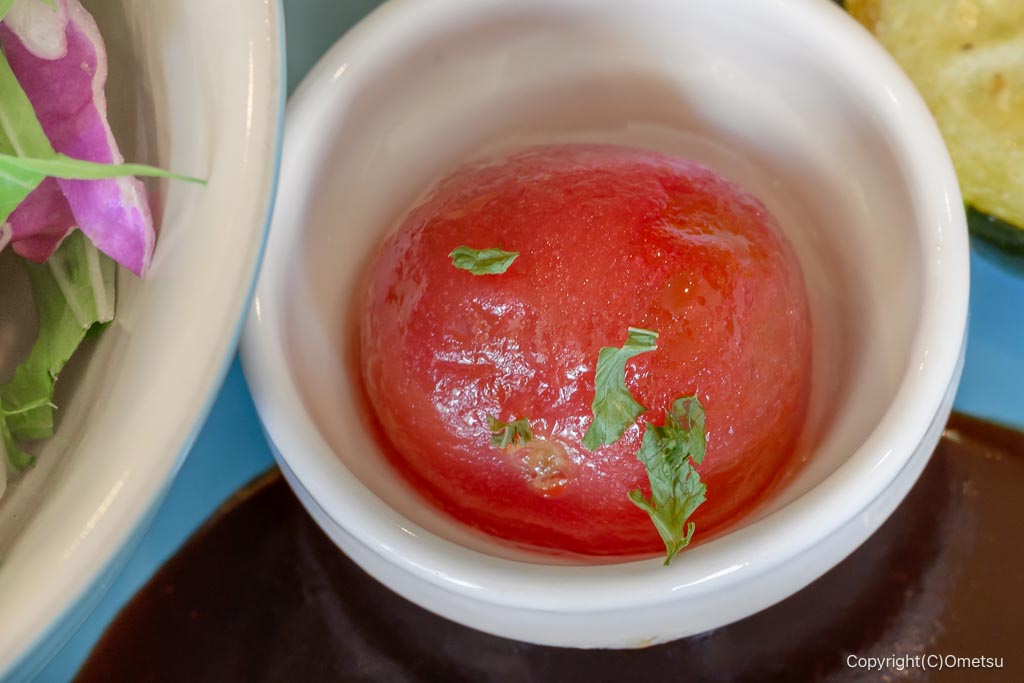 羽村・ペラゾカフェの、トマトのマリネ