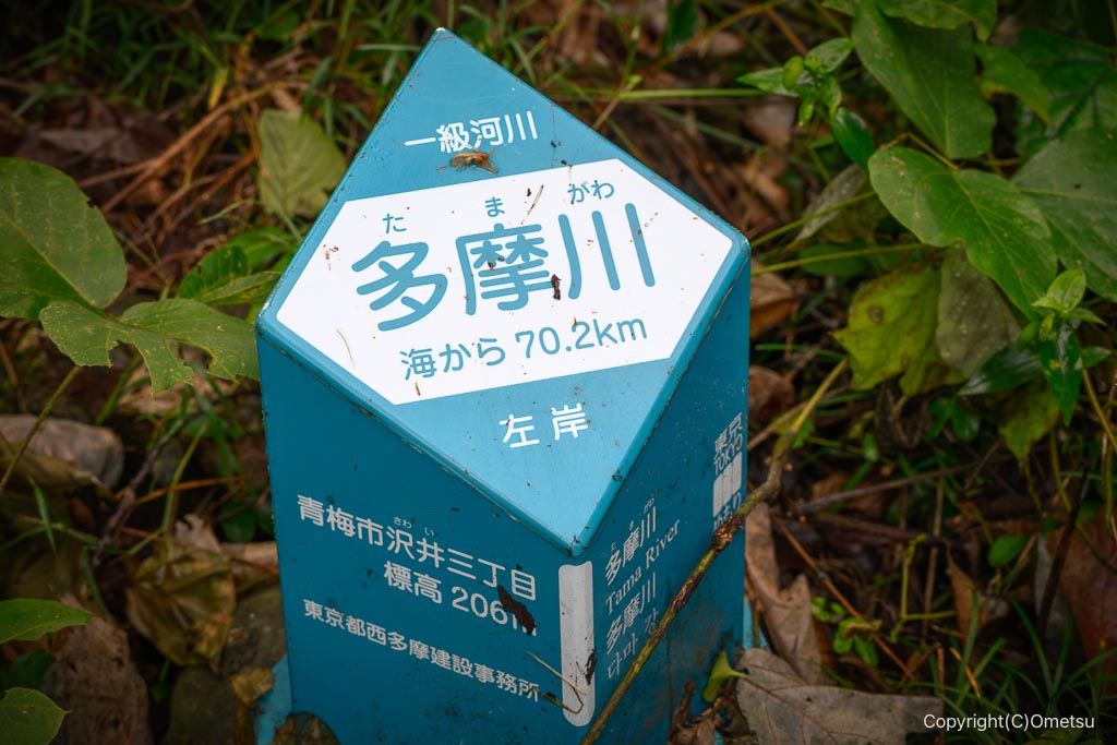 青梅・御岳渓谷の標識