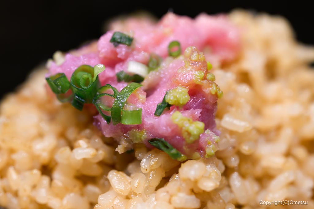 しんぱち食堂 イオンモール日の出店の、ネギトロ丼風