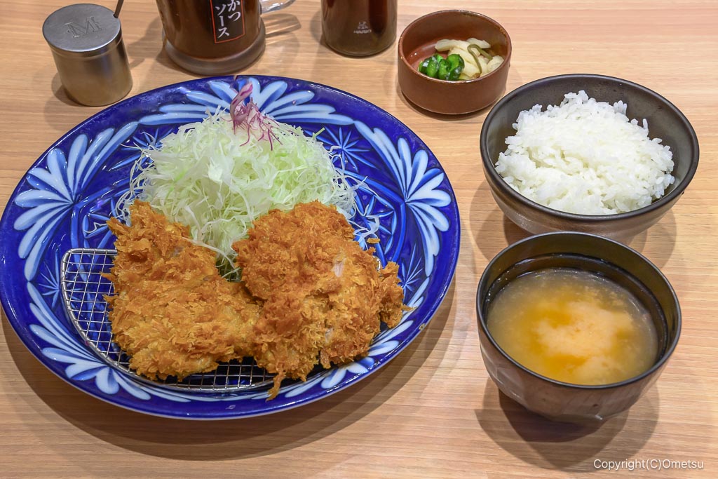 とんかつ いなば和幸 昭島店の、ひれロースカツランチ