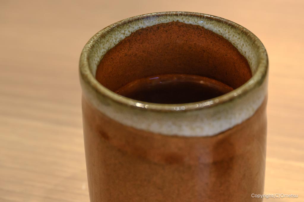 とんかつ いなば和幸 昭島店の、ほうじ茶