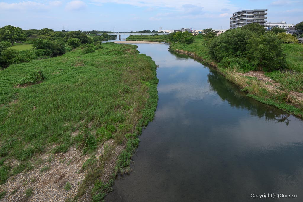 狭山市・入間川にこにこテラス近くの入間川