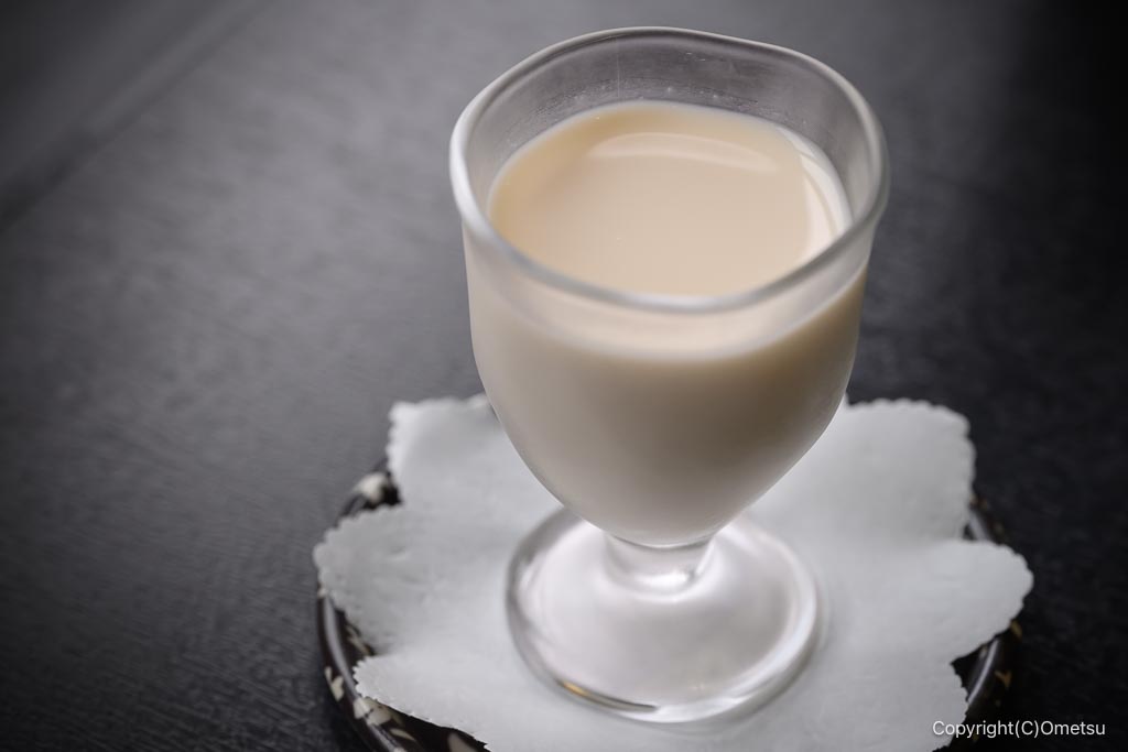 青梅「豆らく」の、濃厚豆乳