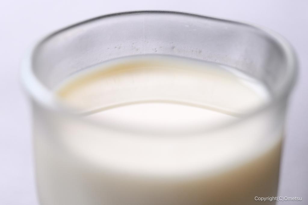 青梅「豆らく」の、濃厚豆乳