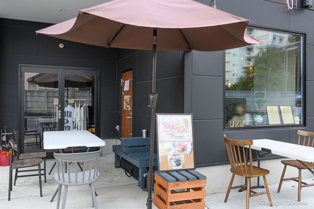 福生・UZUCafeのテラス席